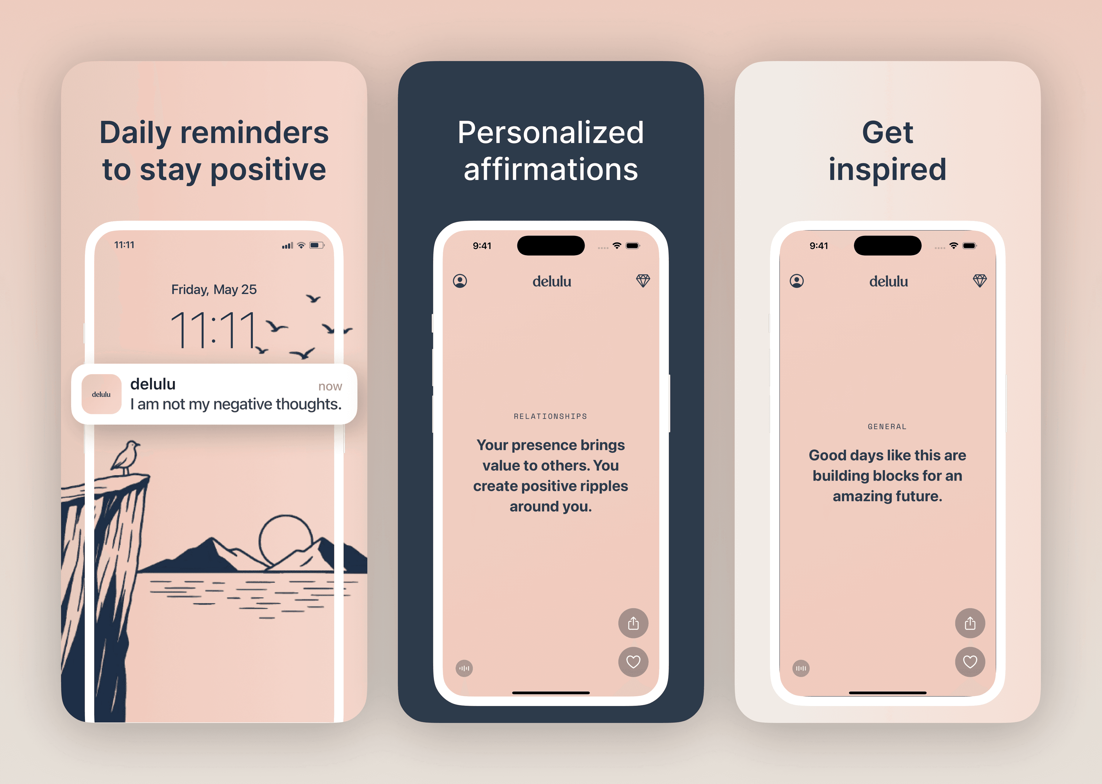 Delulu – Affirmations for a positive mindset